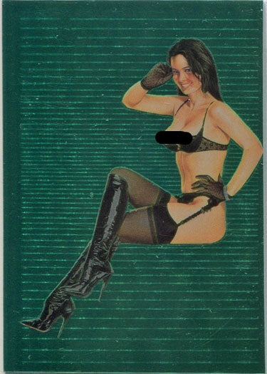 Sorayama 2 Chromium Creatures Base Card 6 "Salute"