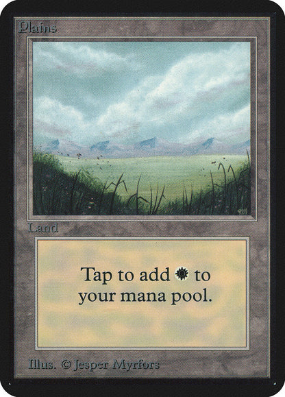 Magic: The Gathering MTG Plains (286) [Alpha Edition] Graded CGC 8.5 NM/Mint+