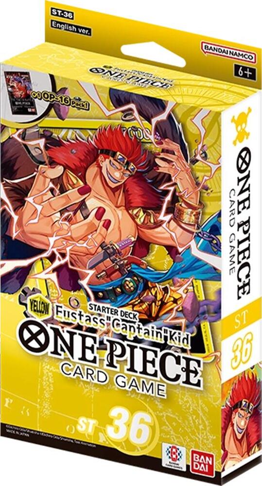 One Piece TCG Starter Deck 36: Eustass "Captain" Kid (ST-36)