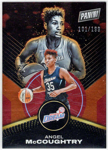 2025 Panini WNBA Player of the Day Orange Parallel Card 70 McCoughtry 101/199
