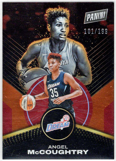 2025 Panini WNBA Player of the Day Orange Parallel Card 70 McCoughtry 101/199