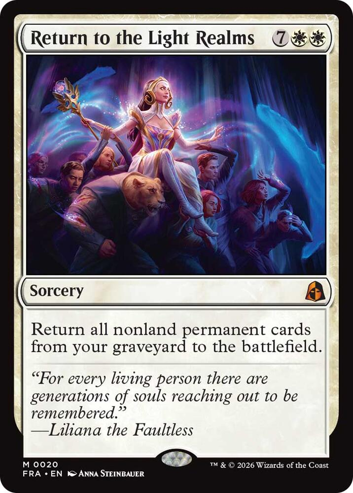 Magic MTG Return to the Light Realms [Reality Fracture] Near Mint Single