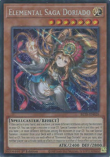 Yu-Gi-Oh! Elemental Saga Doriado (BETB-EN028) Secret Rare Near Mint Single