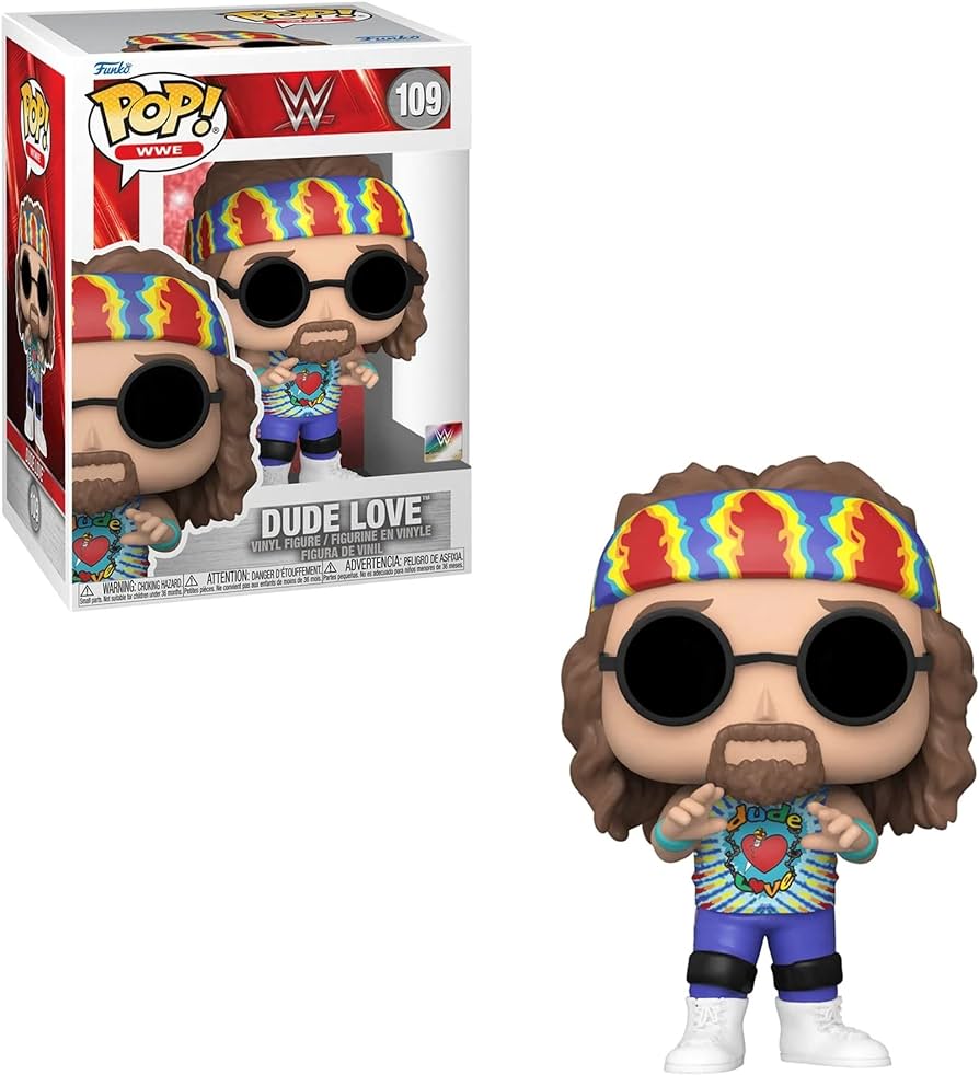 Pop WWE Dude Love Vinyl Figure