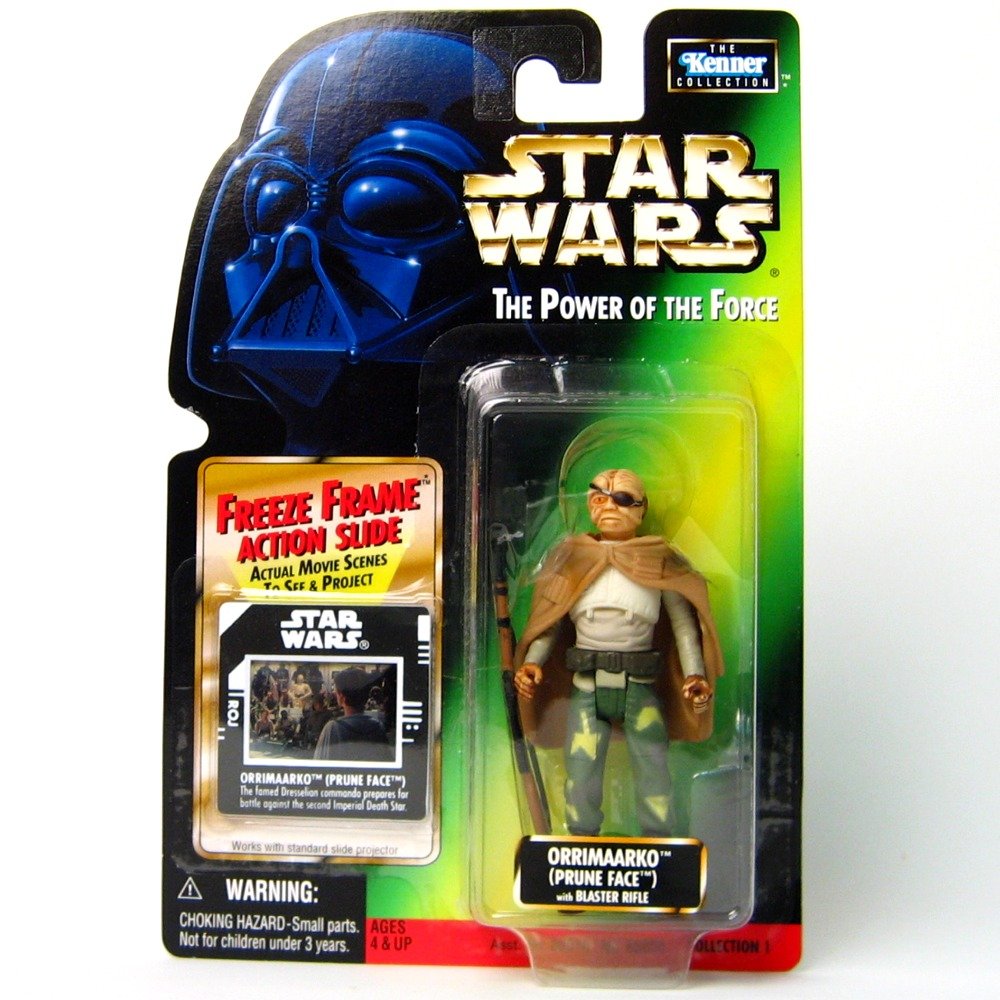 Star Wars POTF Orrimaarko (Prune Face) Action Figure with Freeze Frame