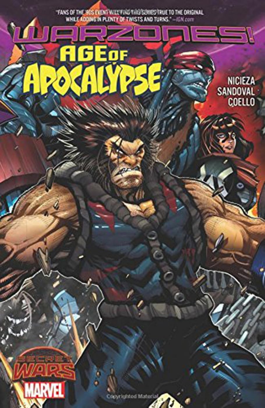 SECRET WARS WARZONES AGE OF APOCALYPSE TP