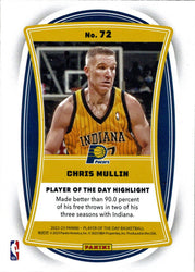 Panini Player of the Day 2022-23 Orange Foil Parallel Card 72 Chris Mullin 065/199