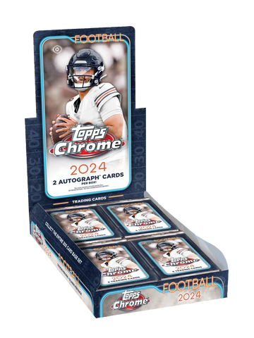 2024 Topps Chrome NFL Football Hobby Box