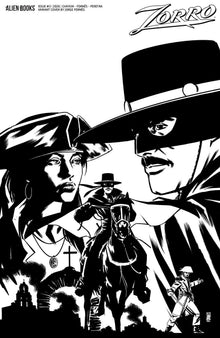 Zorro #3 Variant D (Fornés Black & White)