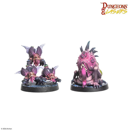 Dungeons & Lasers: Miniatures - Parasites