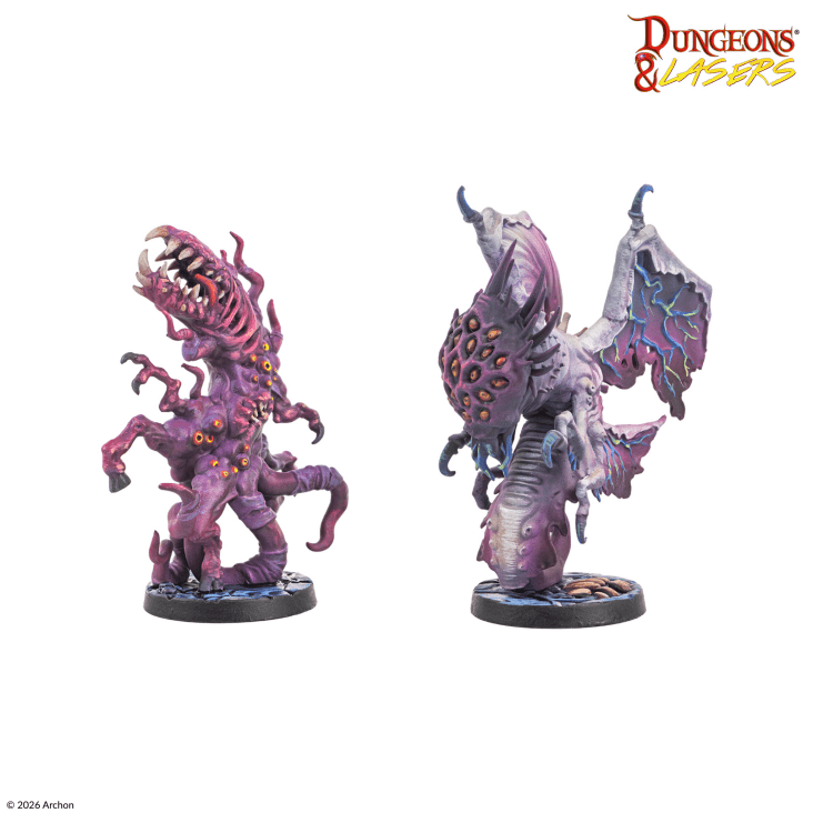 Dungeons & Lasers: Miniatures - Evil Eyes