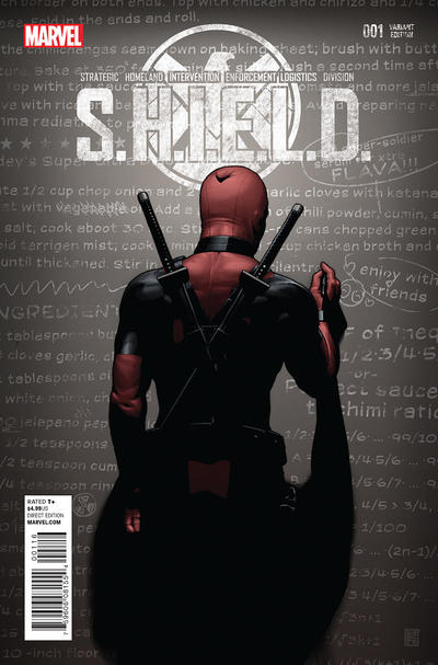 Shield #1 Deadpool Party Variant