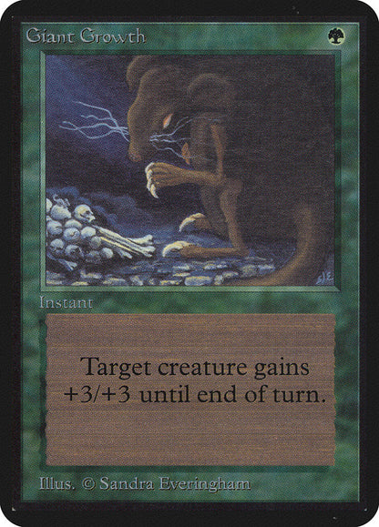 Magic: The Gathering MTG Giant Growth [Alpha Edition] Graded CGC 7 Near Mint
