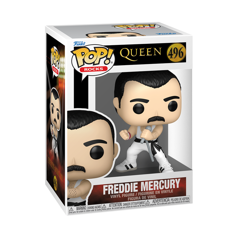 Pop Rocks 496 Queen Freddie Mercury Vinyl Figure