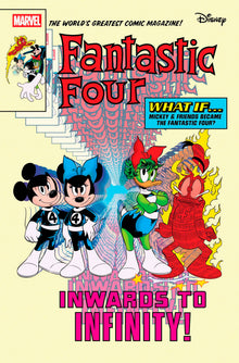Fantastic Four #33 Giulia Lomurno Disney What If? Fantastic Four Homage Variant [Doom]