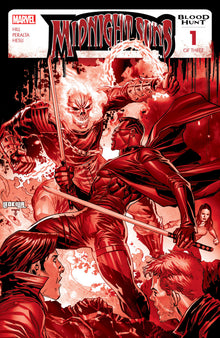 Midnight Sons: Blood Hunt #1 Ken Lashley Blood Soaked 2nd Print Variant [Bh]