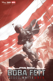 Star Wars: Boba Fett   Black, White & Red #2 Miguel Mercado Variant