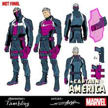 Captain America #8 Valerio Schiti Design Variant