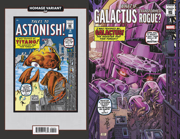 What If Galactus Transformed Rogue #1 Sci-Fi Homage Variant