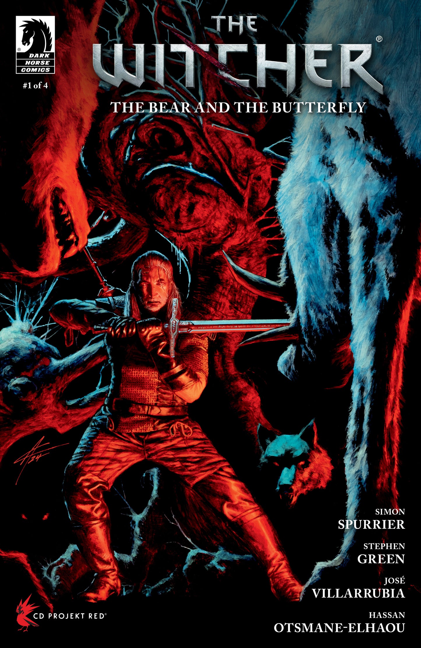 The Witcher: The Bear And The Butterfly #1 (Cover C) (Aaron Campbell)
