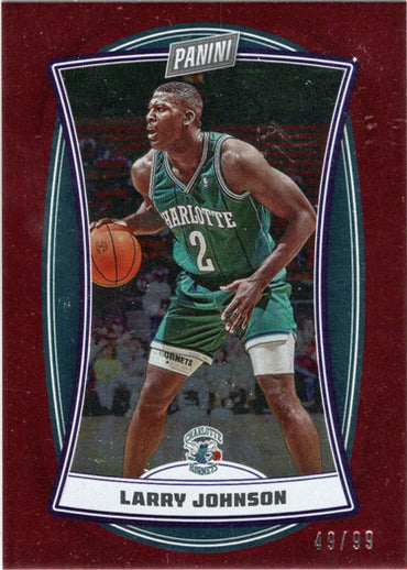 Panini Player of the Day 2022-23 Red Foil Parallel Card 78 Larry Johnson 49/99