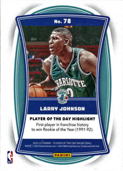 Panini Player of the Day 2022-23 Red Foil Parallel Card 78 Larry Johnson 49/99