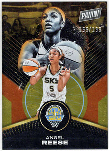 2025 Panini WNBA Player of the Day Orange Parallel Card 78 Angel Reese 155/199