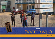 2022 Doctor Who Series 11 & 12 Gold Parallel Card 7 "Rosa" /99