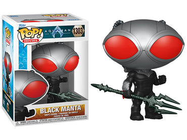 Pop Movies Aquaman Lost Kingdom Black Manta with Trident Vinyl F