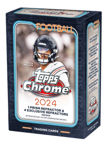 2024 Topps Chrome NFL Football Value Blaster Box
