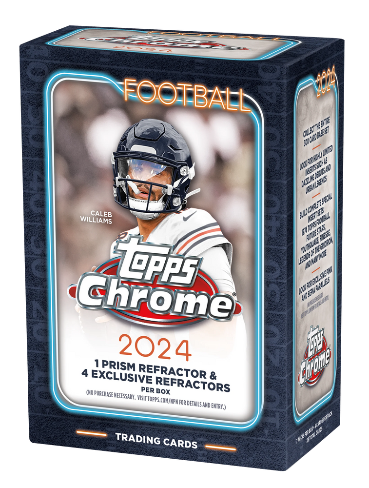 2024 Topps Chrome NFL Football Value Blaster Box ***PRE-ORDER***