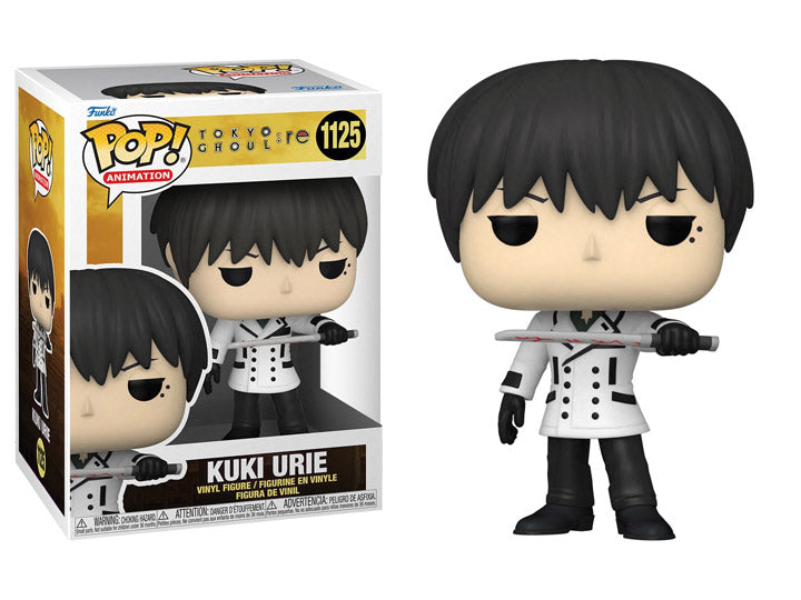 Pop Animation Tokyo Ghoul Re Kuki Urie Vinyl Figure