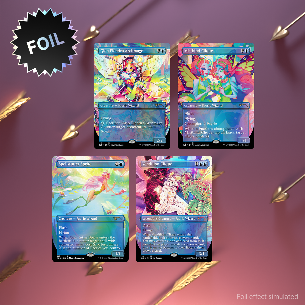 Secret Lair: Drop Series - Faerie, Faerie, Faerie Rad (Foil Edition)