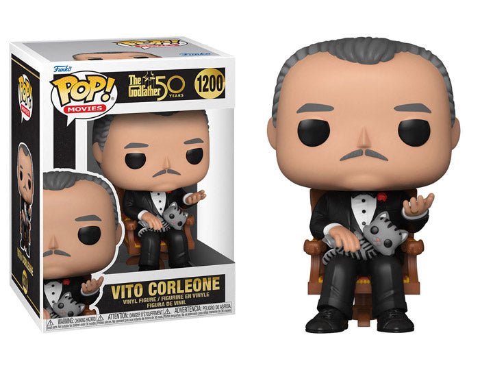 Pop Movies The Godfather 50th Vito Corleone Vinyl Figure