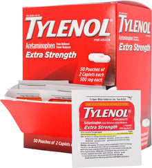 Tylenol Extra Strength Caplets with Acetaminophen, Pain Reliever & Fever Reducer, 2-pack