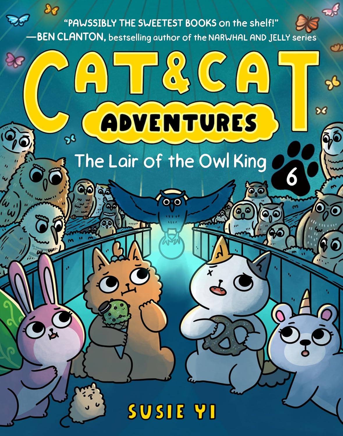 Cat & Cat Adventure Graphic Novel Volume 06 The Lair of the Owl King
