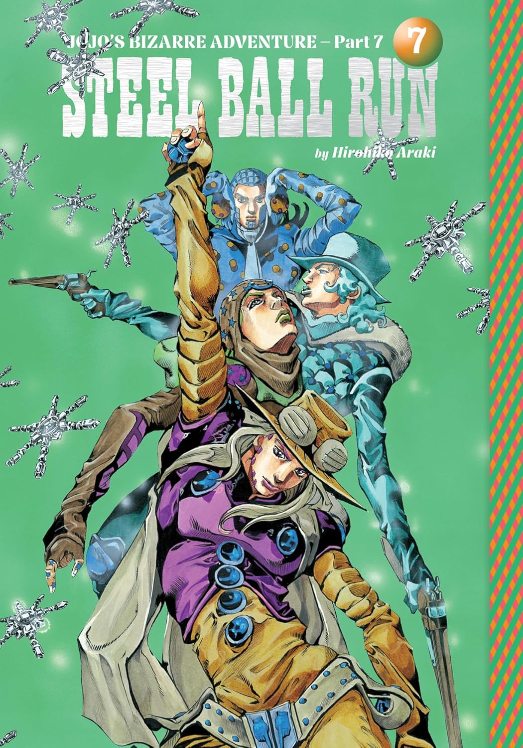 Jojos Bizarre Adventure Part 7 Steel Ball Run Graphic Novel Volume 07