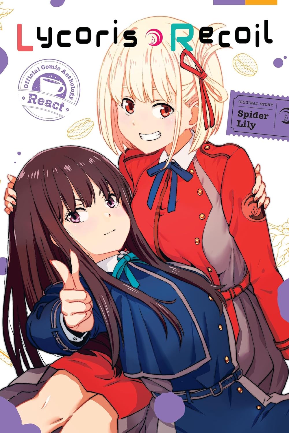 Lycoris Recoil Official Comic Anthology React Graphic Novel
