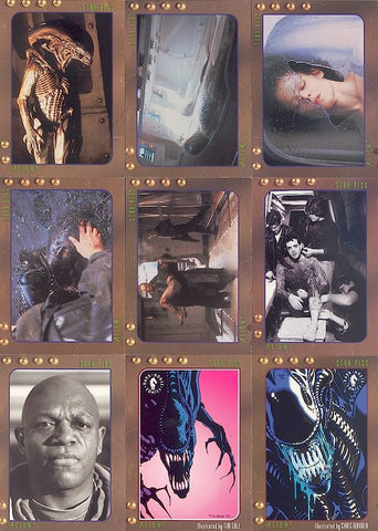 Star Pics 1992 Alien 3 Complete 80 Card Basic Set