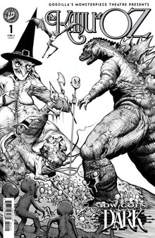 Godzillas Monsterpiece Theatre Presents: The Kaiju Of Oz Variant D (Ayala Idw Goes Dark Variant)