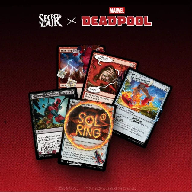 Magic MTG Secret Lair x Marvel's Deadpool: I Fixed It (You're Welcome) Non-Foil Edition