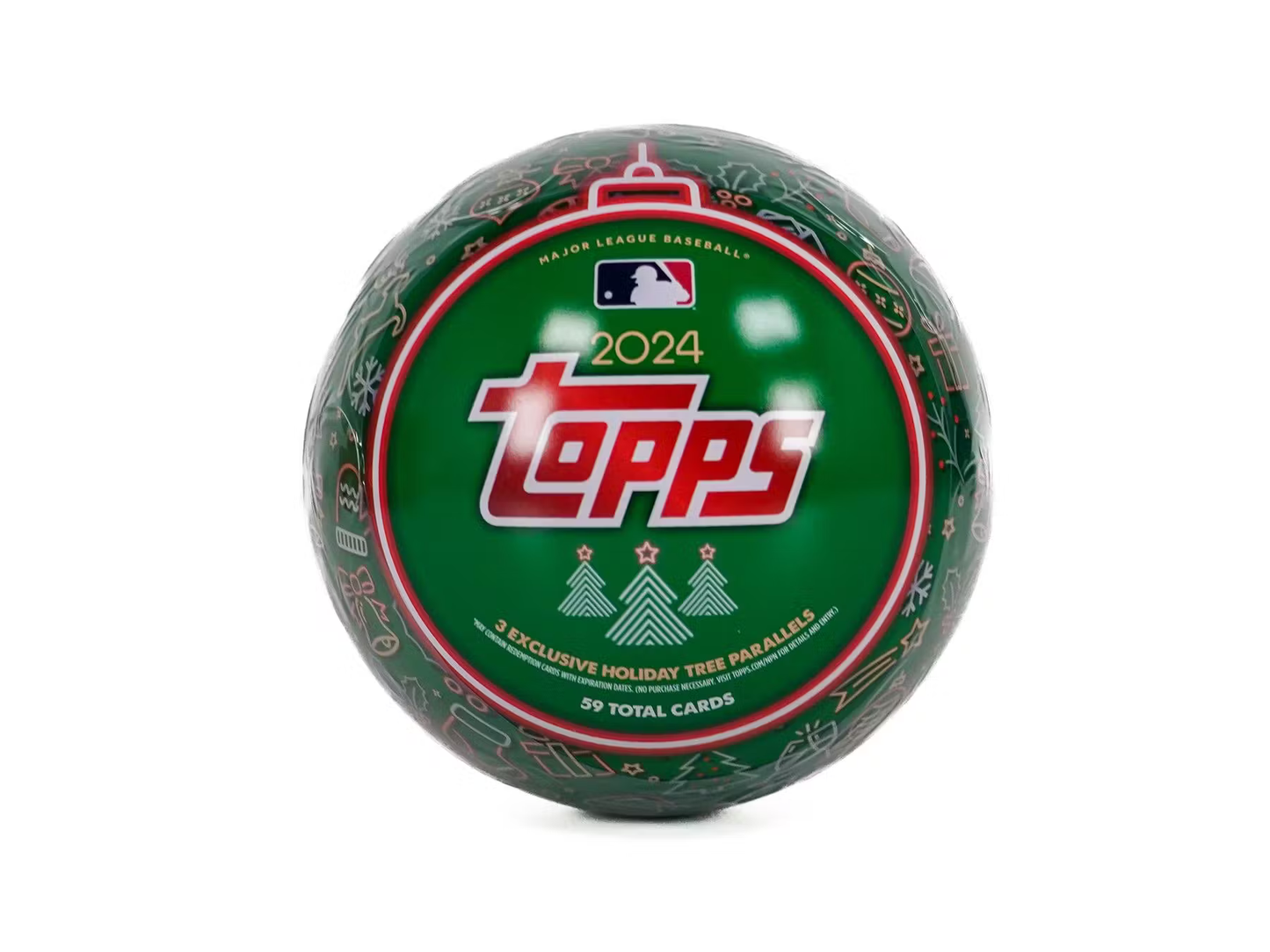 2024 Topps Baseball Holiday Tin