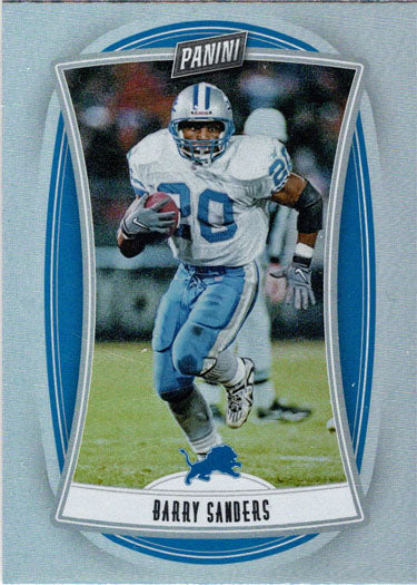 Panini Player Of The Day Football 2022 Foil Parallel Card 86 Barry Sanders