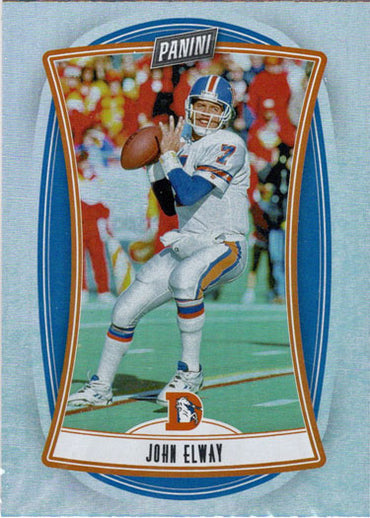 Panini Player Of The Day Football 2022 Foil Parallel Card 87 John Elway