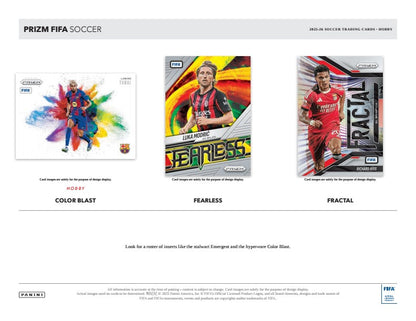 2025-26 Panini Prizm FIFA Soccer Choice Box