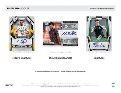 2025-26 Panini Prizm FIFA Soccer Choice Box