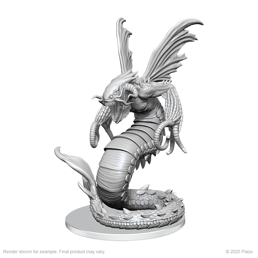 Pathfinder Battles Deep Cuts Miniatures - Unpainted: Sarglagon (Drowning Devil)