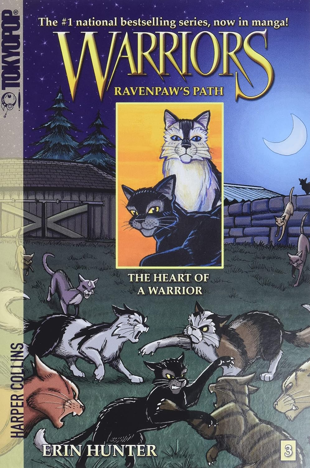 Warriors Ravenpaw's Path #3 The Heart of a Warrior
