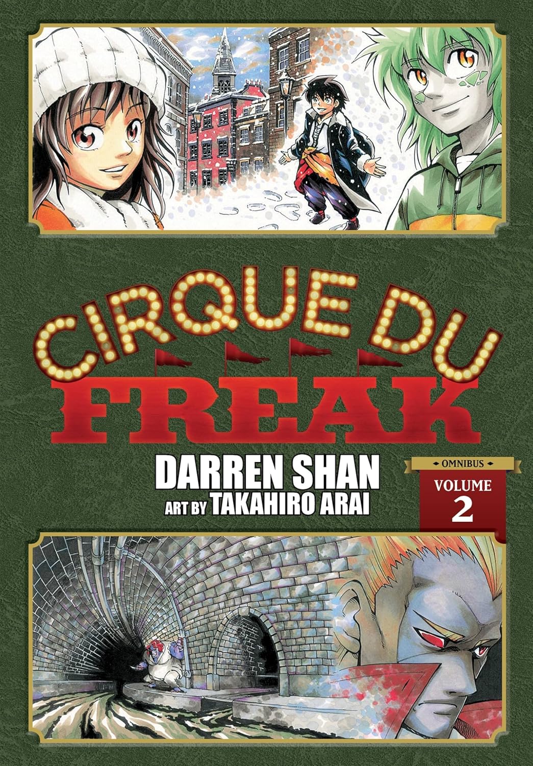 Cirque Du Freak Manga Omnibus Graphic Novel Volume 02 Darren Shan