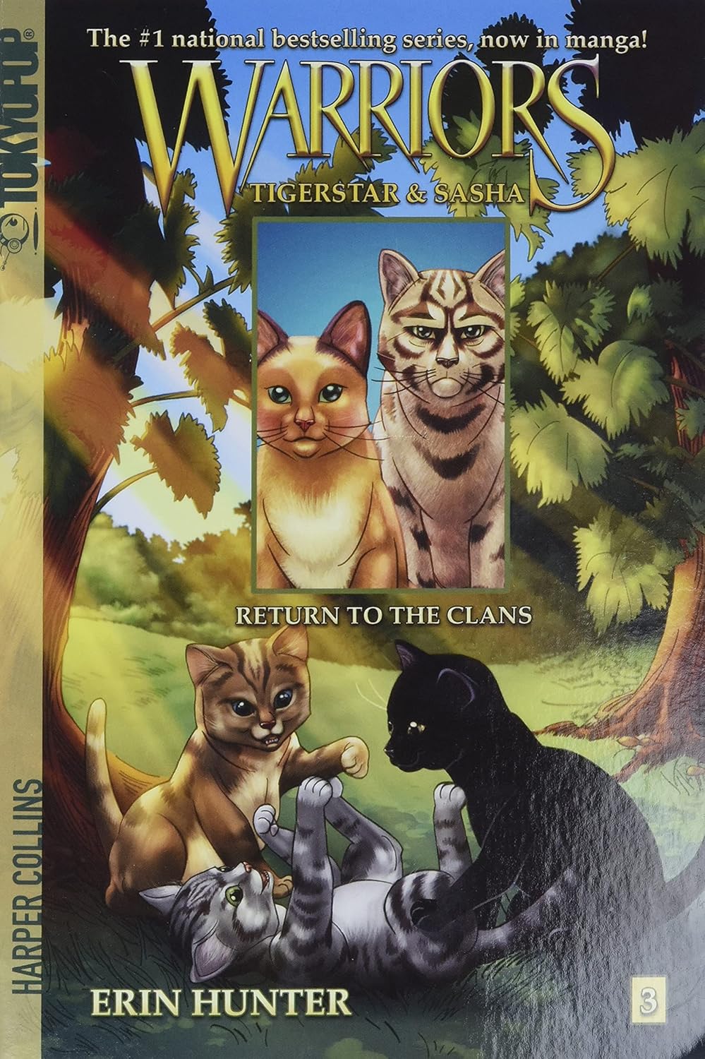 Warriors Tigerstar and Sasha #3 Return to the Clans